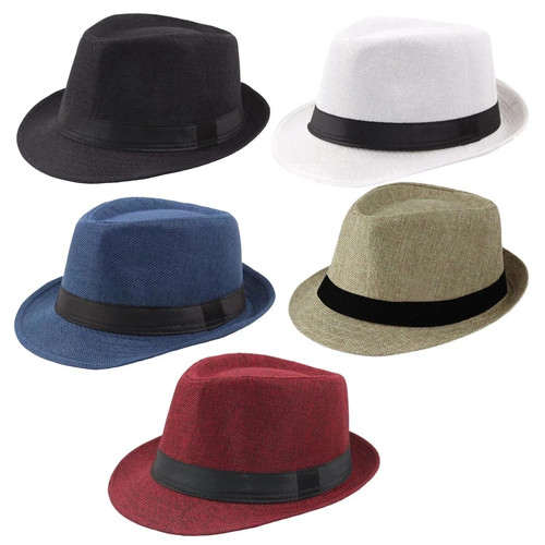 Mens fedora hat trilby - trilby, summer