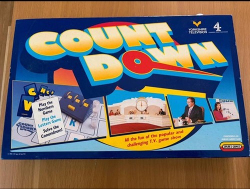 Vintage countdown board game - countdown,