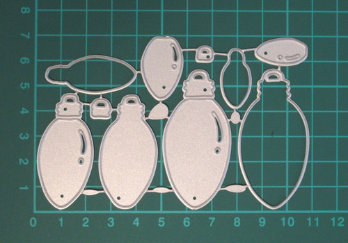 V2598 christmas lights metal - christmas,