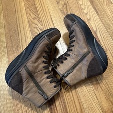 MBT Brown Leather Nafasi Mid
