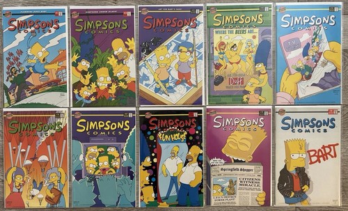 Lot the simpsons comics - 10,
