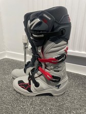 Grey and black Alpinestar tech
