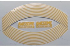 3mm, Bright Yellow, Motorcycle