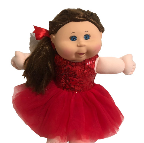 Doll clothes dress - dress, 14"in