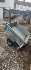 ERDE 102, Maypole MP6810 Galvanised Steel Metal Tipper Trailer