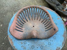 Vintage Cast Iron Tractor Seat