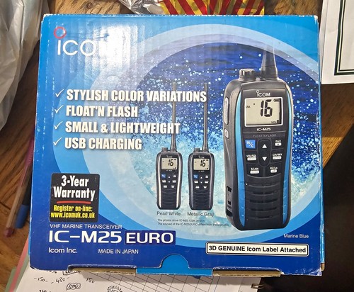 Icom m25 euro vhf marine - icom,