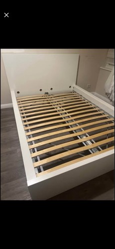 Ikea malm double bed - double,