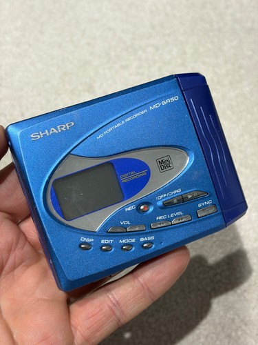 Sharp minidisc portable - sharp,