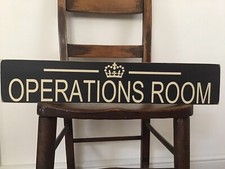 OPERATIONS ROOM vintage style