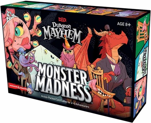 Dungeon mayhem card game - d&d,