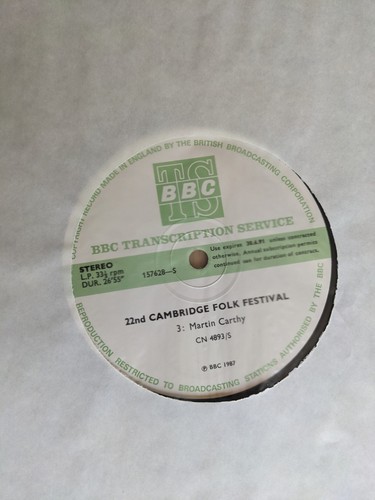 Martin carthy rare bbc - carthy,