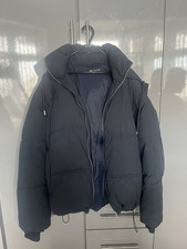 ZARA Dark Blue Puffer Jacket