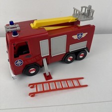 Fireman Sam Fire Truck Engine & ladder 2005 prism l@@@k!!!