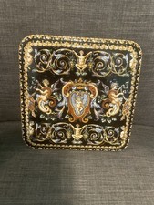 GIEN  FRENCH FAIENCE TEA TILE