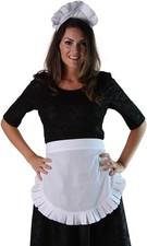 French Maid Apron & Headband