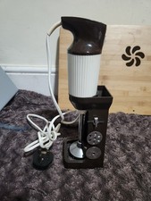 Vintage Bamix hand held stick blender M122 100w 2 Speed With Baldes,Switzerland 