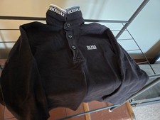 Hugo Boss Black White Cotton Boys Girls Polo Shirt Logo Neck Top Cotton Rare 5 Y