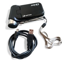 Aiptek HD 720p Video Camera Camcorder With Charger - Black [Grade B]