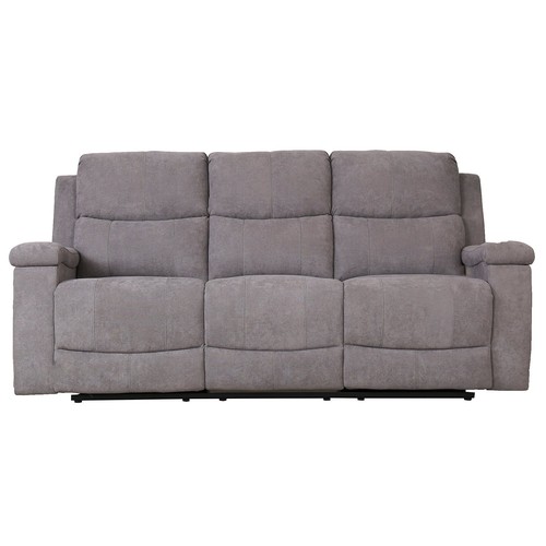 Grey seater manual recliner - seater,