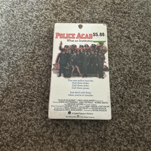 Police academy vhs tape new - academy,