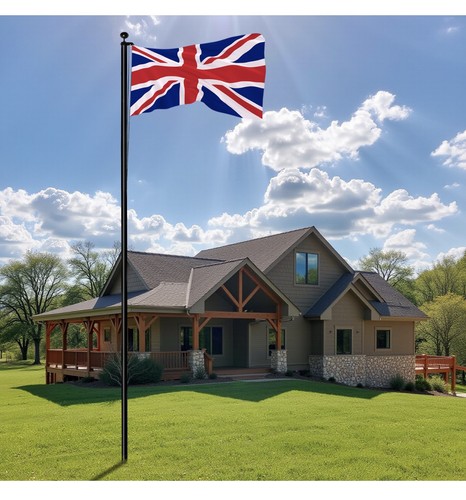 25ft yard telescopic - telescopic, flagpole