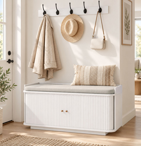Hallway storage bench cushion - bench,