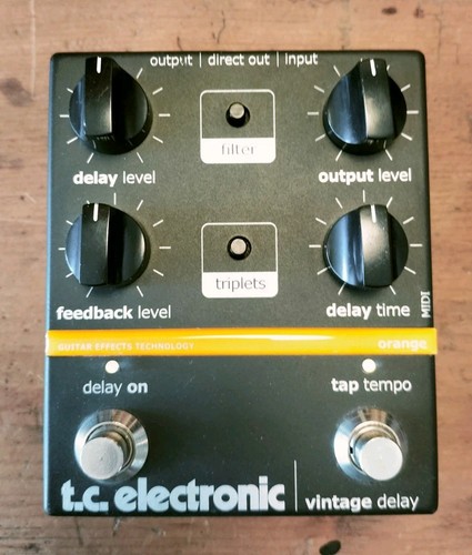 Electronic vintage delay - vintage,