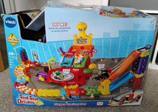 VTech Toot Toot Drivers Super Racing Set in box