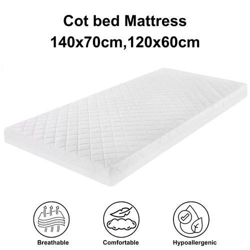 Cot bed mattress - mattress, 140x70