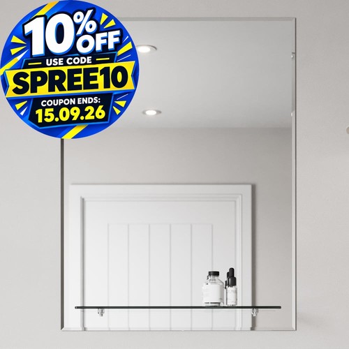Bathroom mirror wall - bathroom,
