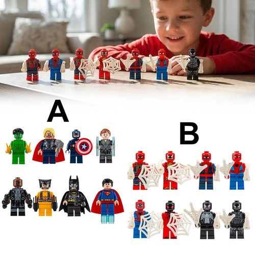8pcs super hero comic - 8pcs,