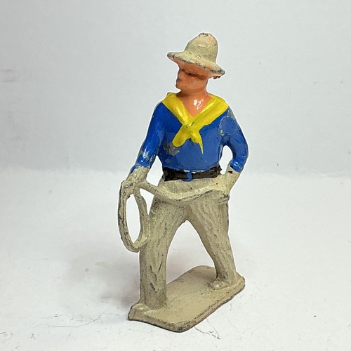 Crescent cowboy with lasso - cowboy,