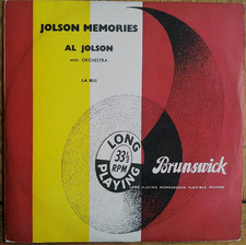 AL JOLSON - JOLSON MEMORIES
