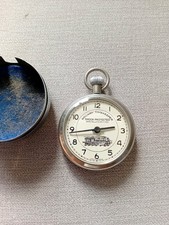 VINTAGE' MADE IN AUSTRIA'   RAILWAY TIME KEEPER' POCKET WATCH ,WORKING WELL