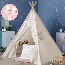 160CM Large Canvas Kids Teepee