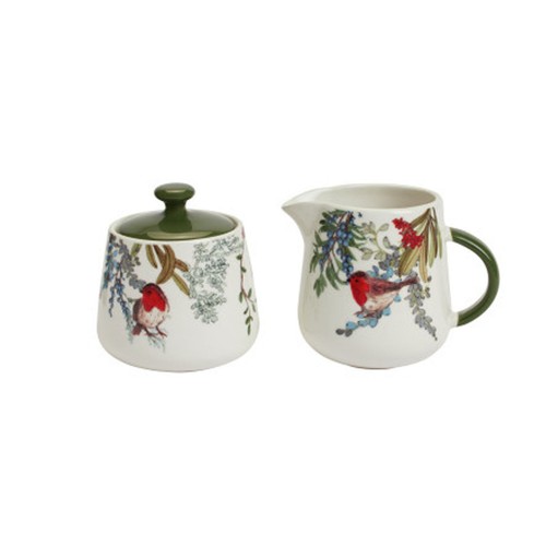 Home robin sugar - pot, creamer