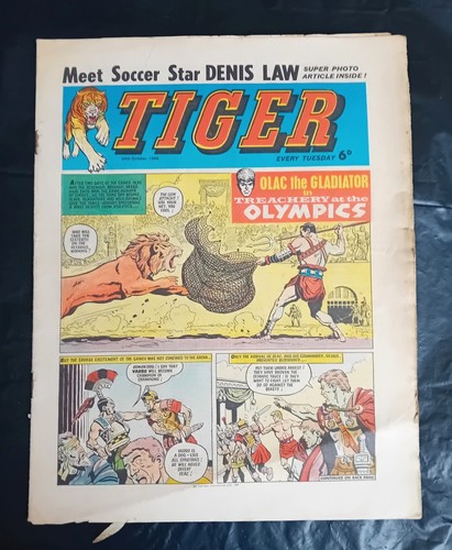 Tiger comic 24th october 1964 - october,