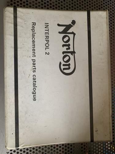 Norton rotory parts book - norton,
