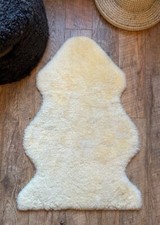 British Premium Medical Sheepskin Rug Nursing Pram Liner Luxury Shorn Lambskin