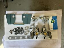 Classic Mini Twin HS2 1"1/4 SU Carburettors Refurbished carbs twin conversion