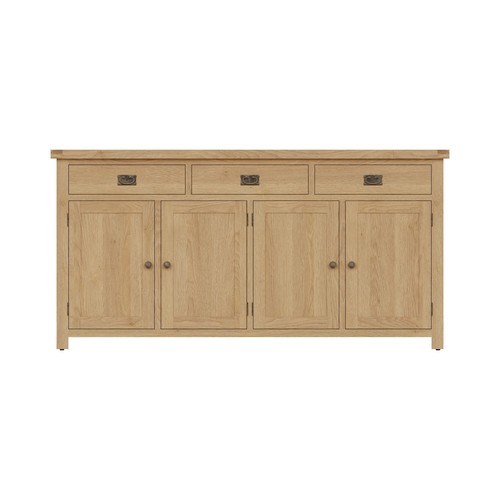 Country oak sideboard tv - oak,