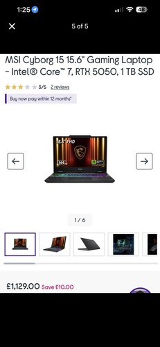 Msi cyborg gaming - gaming, laptop