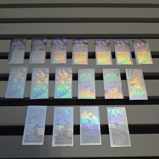 A Collection of Fanta Walt Disney Hologram Stickers 1986