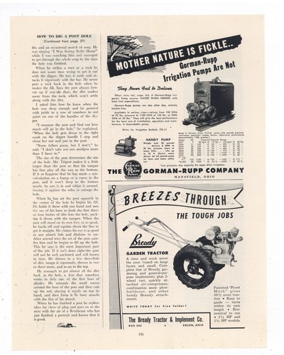 1947 bready tractor - tractor, &