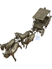 Antique Brass Horse and