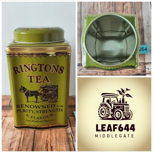 Ringtons tea tin canister - ringtons,