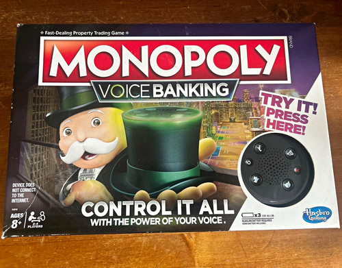 Hasbro monopoly voice - monopoly,