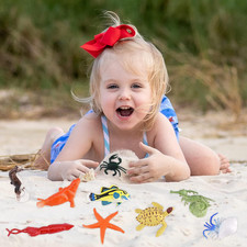 32 Pcs Mini Sea Animal