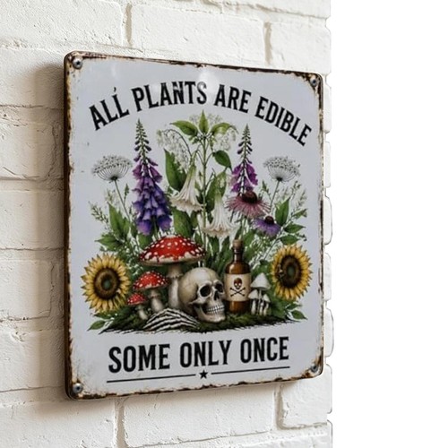 All plants are edible - all, some